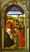 Dieric Bouts The Adoration of Magi. Sweden oil painting reproduction